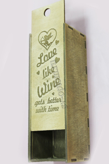 Деревянная коробка для винной церемонии арт.0741-002