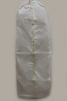 Чехол для платья бежевый без расширения (170*60см) арт. 038-008