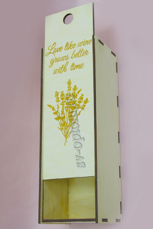 Деревянная коробка для винной церемонии арт.0741-005