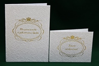 Обложка для свидетельства о браке формата А4 и книга пожеланий белая арт. 113-214