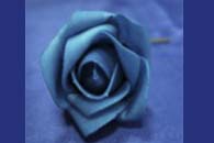 Латексный цветок Синий-бутон (65-70 мм) арт. 139-030