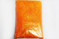 Глиттер оранжевый (упаковка 100грамм) арт. 144-011