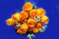 Букет розы оранжевые арт. 138-090