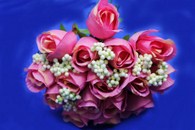 Букет розы розовые арт.138-092