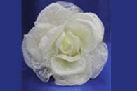 Цветок айвори с белым (250 мм) арт. 138-159