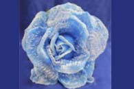 Цветок голубой с белым (250 мм) арт. 138-160