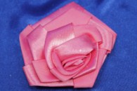 Цветы атласные розовые 70мм (цена за 1шт) арт. 138-175