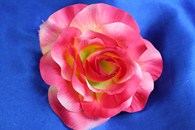 Роза розовая матовая (головка) Мин. заказ от 10шт! арт.137-005