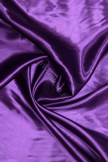 Атлас блестящий фиолетовый, длина 92 метра, ширина 150см. Цвет №51.