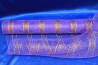 Сетка Цвет: Фиолетовый с золотом 53 см. арт. 130-027