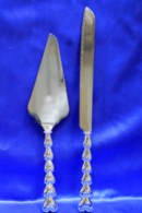 Нож и лопатка серебро CS-3102, арт. 050-035