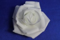 Роза латексная белая (80мм) арт. 139-071