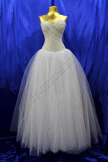 Свадебное платье Цвет: Белый №1212 раз. 42. арт.011-023