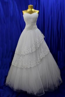 Свадебное платье Цвет:Белый №039 раз. 44. арт. 011-075