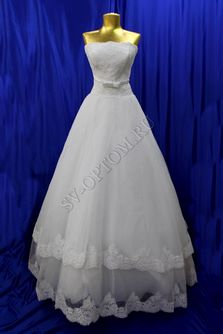Свадебное платье Цвет:Белый №154 раз. 46. арт. 011-076