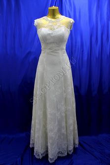 Свадебное платье Цвет: Кремовый №86, 98 раз. 44. арт.011-103
