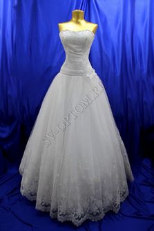Свадебное платье Цвет: Белый №167 раз. 46. арт. 011-154