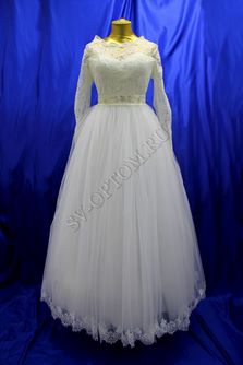 Свадебное платье Цвет: Айвори №177 раз. 52. арт.011-128