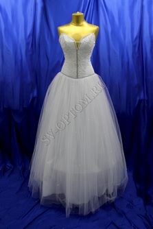 Свадебное платье Цвет: Белый №34 раз. 46. арт. 011-153