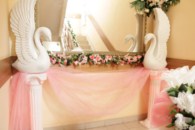 Бело-розовая свадьба 105-001