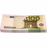 Шуточные деньги, 100 евро (1 уп.)