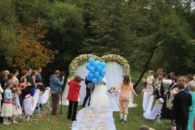 Сине-золотая свадьба 112-033