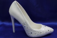 Свадебные туфли для невесты С-7 Цвет: Белый р.36-41 ВСЕ РАЗМЕРЫ