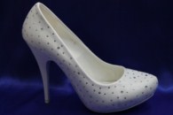 Свадебные туфли для невесты С-42 Цвет: Белый р.36-41 ВСЕ РАЗМЕРЫ