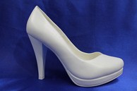Свадебные туфли для невесты белые C-330 р.35-40 ВСЕ РАЗМЕРЫ