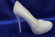 Свадебные туфли для невесты белые К-72 р.36-41 ЕСТЬ ВСЕ РАЗМЕРЫ