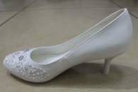 Свадебные туфли для невесты белые К-197 р.36-41 ВСЕ РАЗМЕРЫ