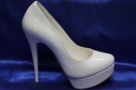 Свадебные туфли для невесты белые К-220 р.35-39 ВСЕ РАЗМЕРЫ