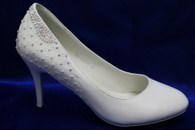 Свадебные туфли для невесты белые К-306 р.36-41 ВСЕ РАЗМЕРЫ