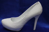 Свадебные туфли для невесты белые К-313 р.35-40 ВСЕ РАЗМЕРЫ