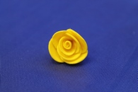 Латексная роза желтая (12 штук 20мм) цена за упаковку арт. 139-137