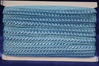 Лента окантовочная голубая 10мм 20ярдов (18м) арт. 134-114