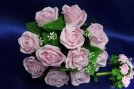 Букет дублер для невесты латексный розовый арт. 020-379