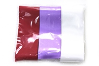 Ленты атласные 3 шт по 3 метра (белый, сиреневый, бордовый). арт.1202-038