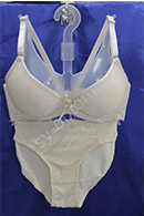 Комплект нижнего белья для невесты айвори (Р-ры:75В-L,80B-XL,85B-2XL) арт. 0181-010